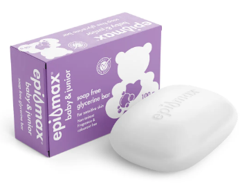 Epi-Max Baby & Junior Glycerine Soap Bar 100g