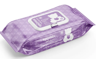 EPI-MAX Baby Unscented Wipes