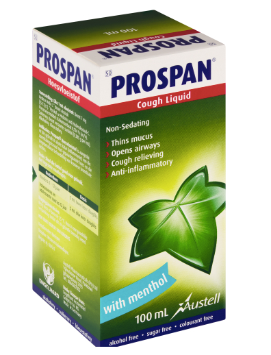 Prospan cough syrup menthol 100ml