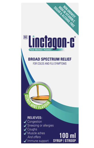 Linctagon-C Broad Spectrum Relief Syrup 100ml