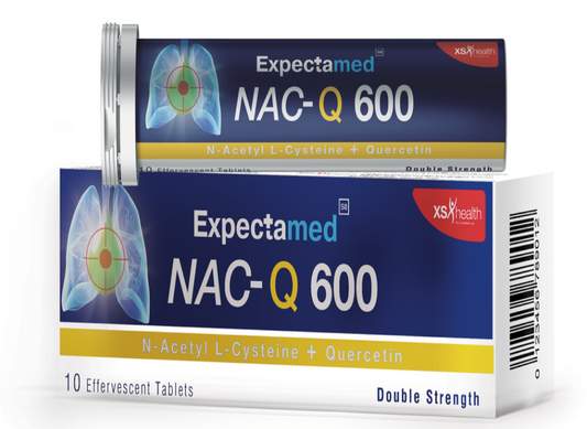 ExpectaMed NAC-Q 600 Effervescent Tablet -10's