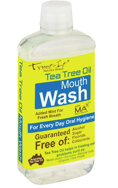 Treet-It Tea Tree Mouthwash 400ml
