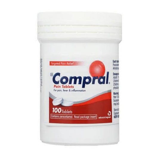Compral Pain Tablets 100 Pack